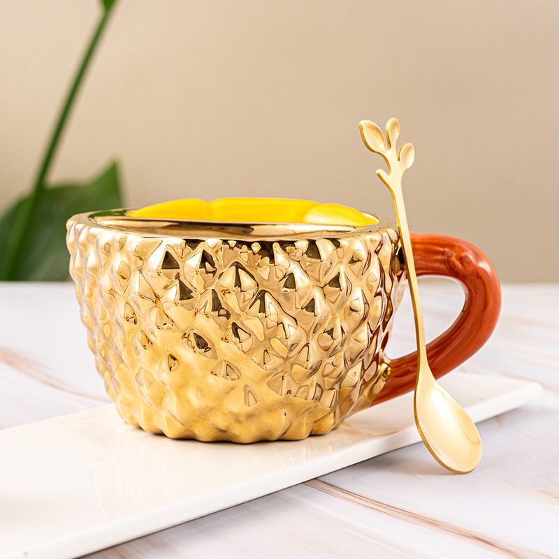 Or - Coupe Durian Oreiller Doré