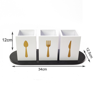 Tre Bạc <span class=keywords><strong>Caddy</strong></span> đồ dùng chủ tổ chức nhà bếp đồ dùng <span class=keywords><strong>Caddy</strong></span> cho bộ đồ ăn - Product Image 5