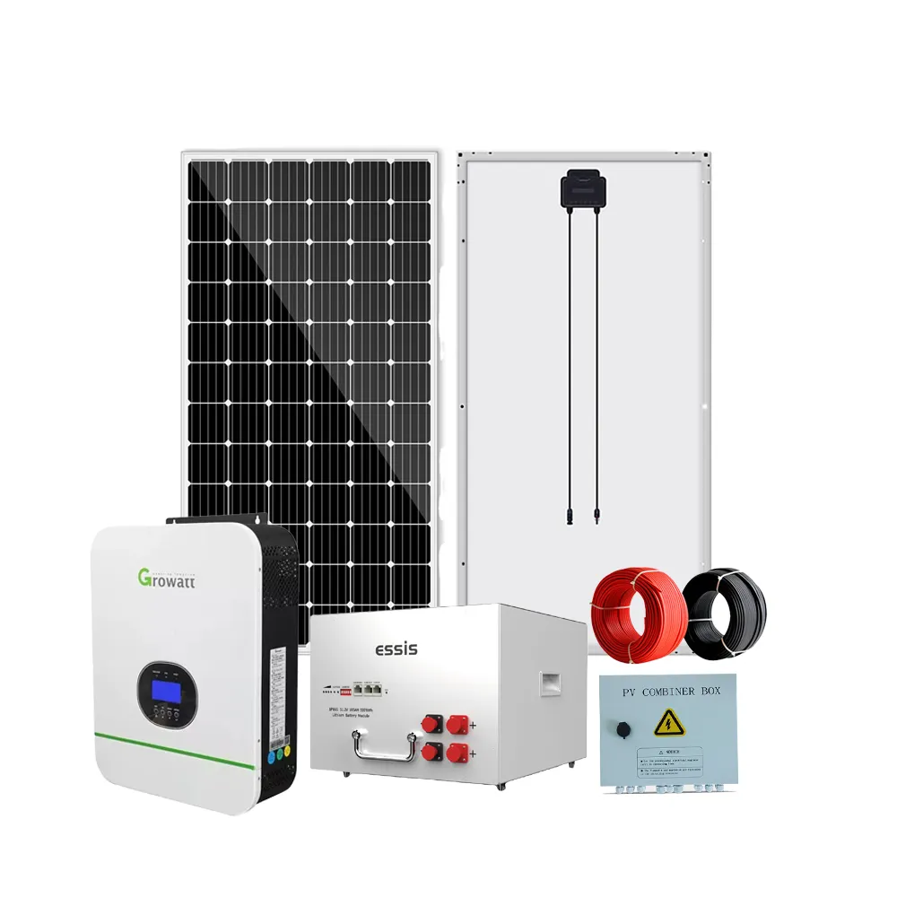 Полный комплект 5 кВт 10 кВт 20 кВт солнечные панели системы вне сети солнечной энергии домашняя система