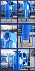 Yüksek verimli gaz-katı ayırma siklon toz toplama sistemi endüstrileri siklon toz toplayıcı - Product Image 6