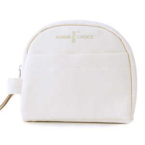 Custom Cosmetic Bag Small <strong>Pouch</strong> Daily Personal Accessories Organizer Lipstick Bag Cute Canvas Makeup Bag - Product Image 2