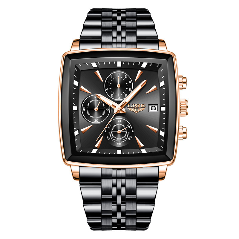 Rose Gold Black