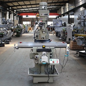 Vertikale Universal-Fresadora-Fraiseuse-Bearbeitungs dienste mit geringer Verformung CNC-Revolver fräsmaschine für Metall - Product Image 3