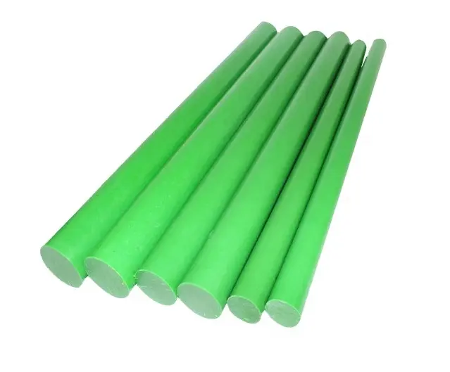 맞춤형 크기 hdpe upe ptfe 원형 막대 18mm 20mm 직경 흰색 파란색 플라스틱 막대 내마모성 원형 막대