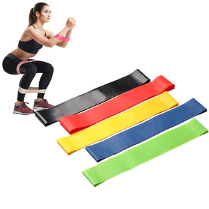 12 polegadas 10 polegadas resistência <span class=keywords><strong>loop</strong></span> exercício bandas látex conjunto de 5 cores sortidas