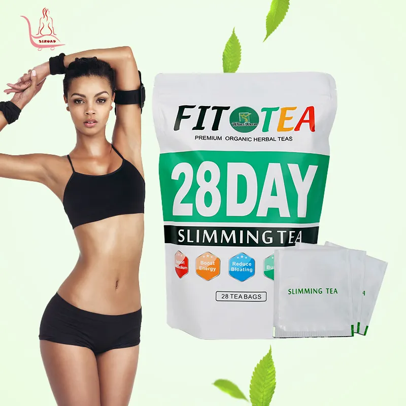 Venta al por mayor de etiqueta privada Fast Nature Herbal Flat Tummy Tea té para perder peso 14/28 días de desintoxicación té adelgazante