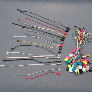 Cuerdas de etiquetas colgantes de refuerzo, sello de ropa de plástico, cuerda de poliéster bloqueable para hebilla de cuerda de ropa - Product Image 5