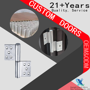 Sınıf C kilit çekirdek fransız paslanmaz çelik kapı kapı tasarımı Metal Pivot ön giriş dış Villa evler için diğer güvenlik kapıları - Product Image 4