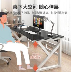 2024 Customizable Modern Home Office PC <strong>Table</strong> Metal Wooden Gaming Desk with LED Extendable Foldable Carbon Surface School Use - Product Image 6