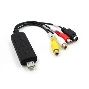 USB 2.0捕获数字视频转换器4通道音频易卡卡盒VHS VCR电视至DVD录像机支持IOS视窗电脑 - Product Image 1