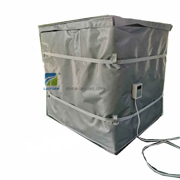 Laiyuan Long Life Span OEM 110V 220V 3KW 1000 Liter Water Oil Tank Heater Jacket IBC Heater Blanket