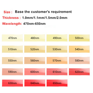 Độ chính xác cao quang dài vượt qua bộ lọc 470nm-640nm IPL bộ lọc cho Photon xung tóc loại bỏ thiết bị - Product Image 4