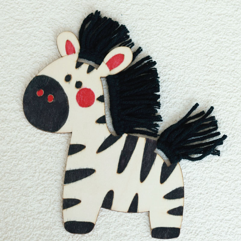 Zebra - 20 pièces - Fil de couleur aléatoire