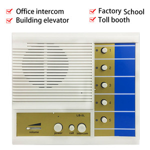 MEEYI Wireless <strong>Building</strong> Internal Two-way Indoor <strong>Intercom</strong> <strong>System</strong> Direct Press Type Five - Way Internal <strong>Intercom</strong> - Product Image 3