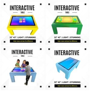 Фабрика Android 32/43/55 дюймов HD 4K сенсорный экран игры android kids digital signage multi smart touch table для детей или подростков - Product Image 5