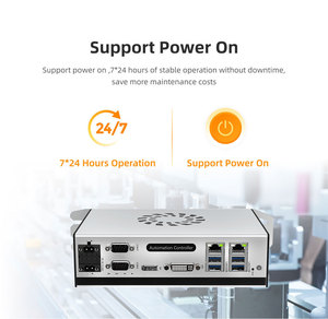 12-36V Compact Mini Book PC Intel I5 6500T para automatización industrial Beckhoff Ethercat Soporte de montaje en pared Sistema operativo Linux - Product Image 3