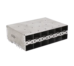 Copper Alloy 1x1 SFP Shell Fiber Optic Connectors 20pin SFP Cage and Receptacle DIP for PCB for WIFI and <strong>TCP</strong> <strong>Networks</strong> - Product Image 3