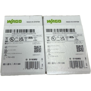 Módulo de entrada/salida analógica 750-455 con sistema de control IO de 4 canales, equipo original - Product Image 1