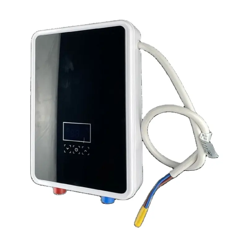 Сенсорный экран 220v 3,5-5.5kw портативный малой мощности для горячая ванна душ & Кухня под раковиной электрический водонагреватель Электрический проточный водонагреватель гейзер