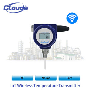 Đám mây công nghiệp IOT cảm biến không Dây nhiệt độ <span class=keywords><strong>Transmitter</strong></span> LCD hiển thị đường ống giám sát PT100 thông tin liên lạc mạng - Product Image 6