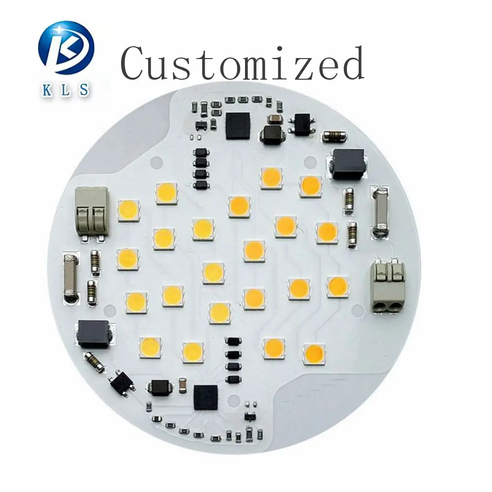 中国アルミニウムLED電球PCBボードSmd Led PCB回路基板屋内MCPCBLED照明