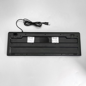 Hot Selling Classical USB Wired Ergonomic <strong>Keyboard</strong> 104 Keys Customized Office <strong>Keyboard</strong> K-204X, OEM Language Logo Color Packing - Product Image 6