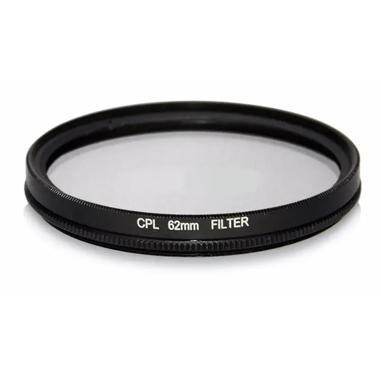 Gran oferta lente de cámara filtro CPL 37/49/52/55/58/62 para Canon Nikon DSLR lente de cámara accesorios de cámara