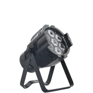 ไฟพาร์ LED rgbwaauv ขนาดเล็ก7X18W