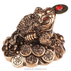 Cinese Fortuna Rana Feng Shui Fortunato A Tre Zampe Rospo Soldi Home Office Negozio di Business Decorazione del Mestiere Del Regalo di Favore