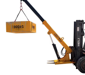 Dispositivo di fissaggio del carrello elevatore telescopico idraulico resistente posizionamento preciso di carico efficiente nucleo di scarico del motore