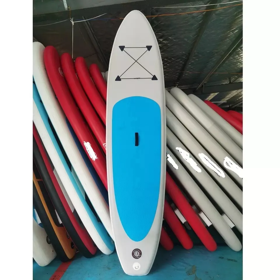 Suporte de paddle para prancha de surf, placa de entrada inflável para placa de surf