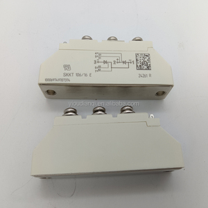 <strong>Controllable</strong> silicon module SKKT106/16E 57/16E power regulation SKKH106A thyristor 162A soft start - Product Image 3