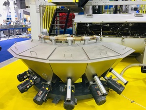 Sistema di miscelazione industriale per plastica efficiente plastica Mixer macchina con PLC programmazione per il funzionamento visivo - Product Image 4