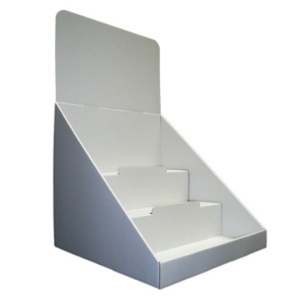 Scatole da esposizione in cartone in cartone semplice a 2 livelli - Product Image 1