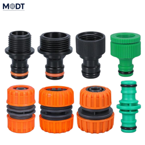 Phụ kiện vòi nước dụng cụ làm vườn ABS 1/2 \ "3/4 \" 1 \ "đầu nối bộ chuyển đổi vòi nước bề mặt nhẵn Đầu nối vòi có ren thấp MDT - Product Image 3