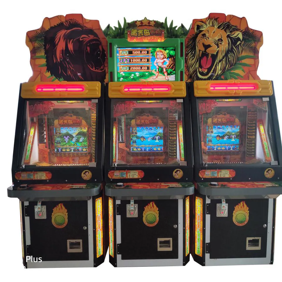 Máquina de juego operada por monedas Adventure 01, para Arcade, para entretenimiento, para moneda, para 3 jugadores, Golden Island