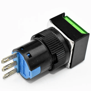 Interruttore quadrato rotondo rettangolare LA16 con interruttore a pulsante a Led 16MM - Product Image 4