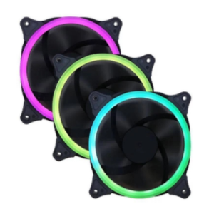 Custom Color 120mm square ARGB Pc System Water <strong>Dc</strong> Cooling Fan Cooler case Fan Set with <strong>Speed</strong> <strong>Controller</strong> - Product Image 4