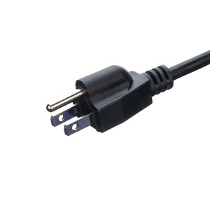 สายไฟ ETL1ft อเมริกา ETL 3ง่ามแบบปรับแต่งได้สายต่อแบบหัวแบนมี3ง่าม7A 125V 2ง่ามรูปที่8 - Product Image 3