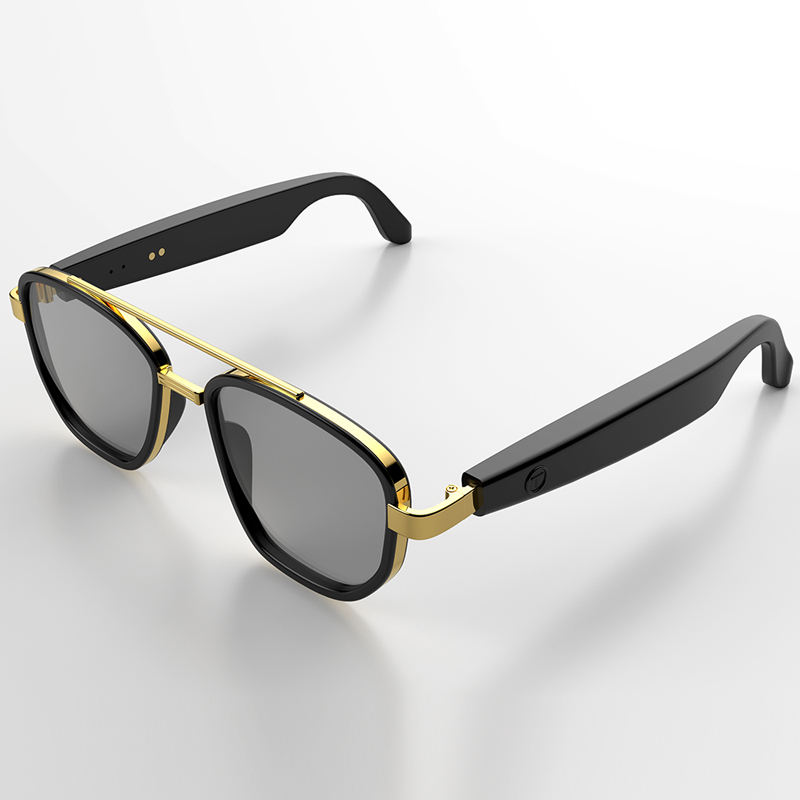 Gold-frame gray lenses-with ai translation