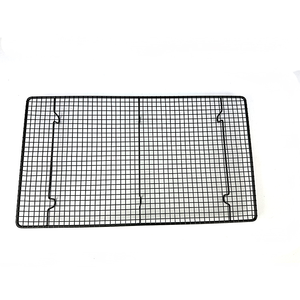 Yüksek kaliteli dikdörtgen Metal yapışmaz kaplama pişirme için soğutma rafı barbekü ızgara Net - Product Image 6
