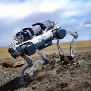Robot Robot cane bionico a quattro zampe Robot DogMechanical cane Robot di programmazione intelligente