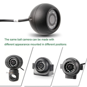 1080P AHD总线侧视图后视图，带夹支架，易于安装后视镜倒车摄像头 - Product Image 2