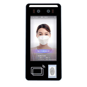 Sistema de control de acceso de máquina de reconocimiento facial Hd para empresa de asistencia de empleados