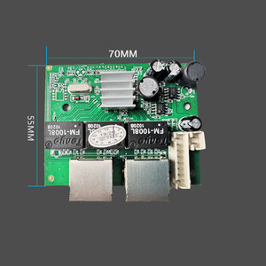 Taiwán Realtek Chip proveedor Chip principal RTL8367N 3port Gigabit Switch OEM/ODM ancho de banda 10G UTP 2pcs RJ45 y 1pcs 8pin Header - Product Image 2