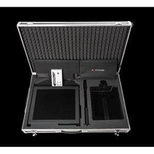 PROC17-D-HB Dual 17\&quot; for <strong>HDMI</strong> VGA BNC <strong>Input</strong> Conference Prompter Set 1000cd/m2 Audio Video System for Conference Room