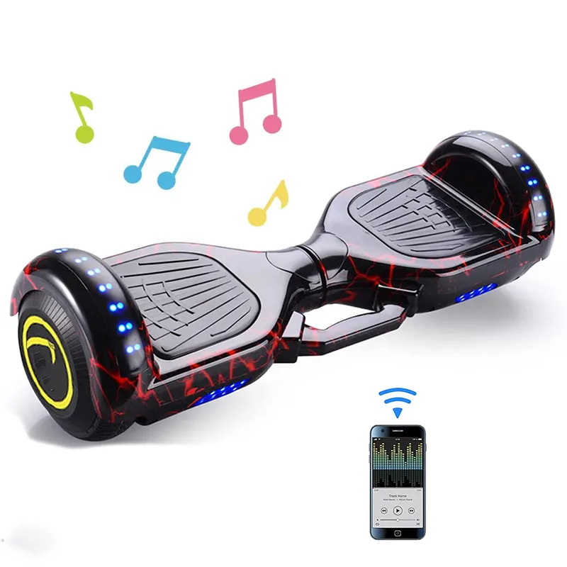 2023 hoverboard scooter di alta qualità a due ruote da 6.5 pollici Smart Self-balance electric balance scooters hover board