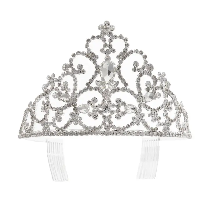 Diadema con diamantes de imitación para niñas, diadema con diseño de moda, rey de cumpleaños, Princesa, boda, novedad de 2022