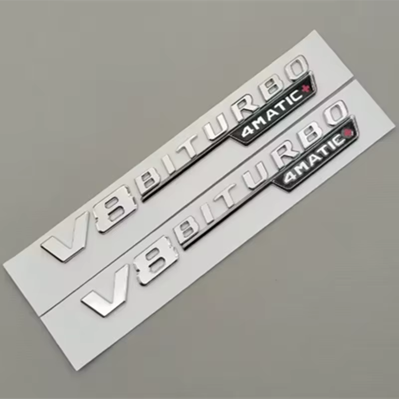 V8 BT 4matic Chrome 2pcs