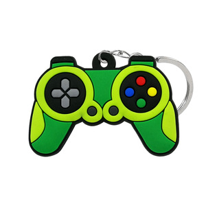 Barato PVC Gamepad llavero 2D 3D suave goma dibujos animados PS4 controlador de juego llavero al por mayor - Product Image 3
